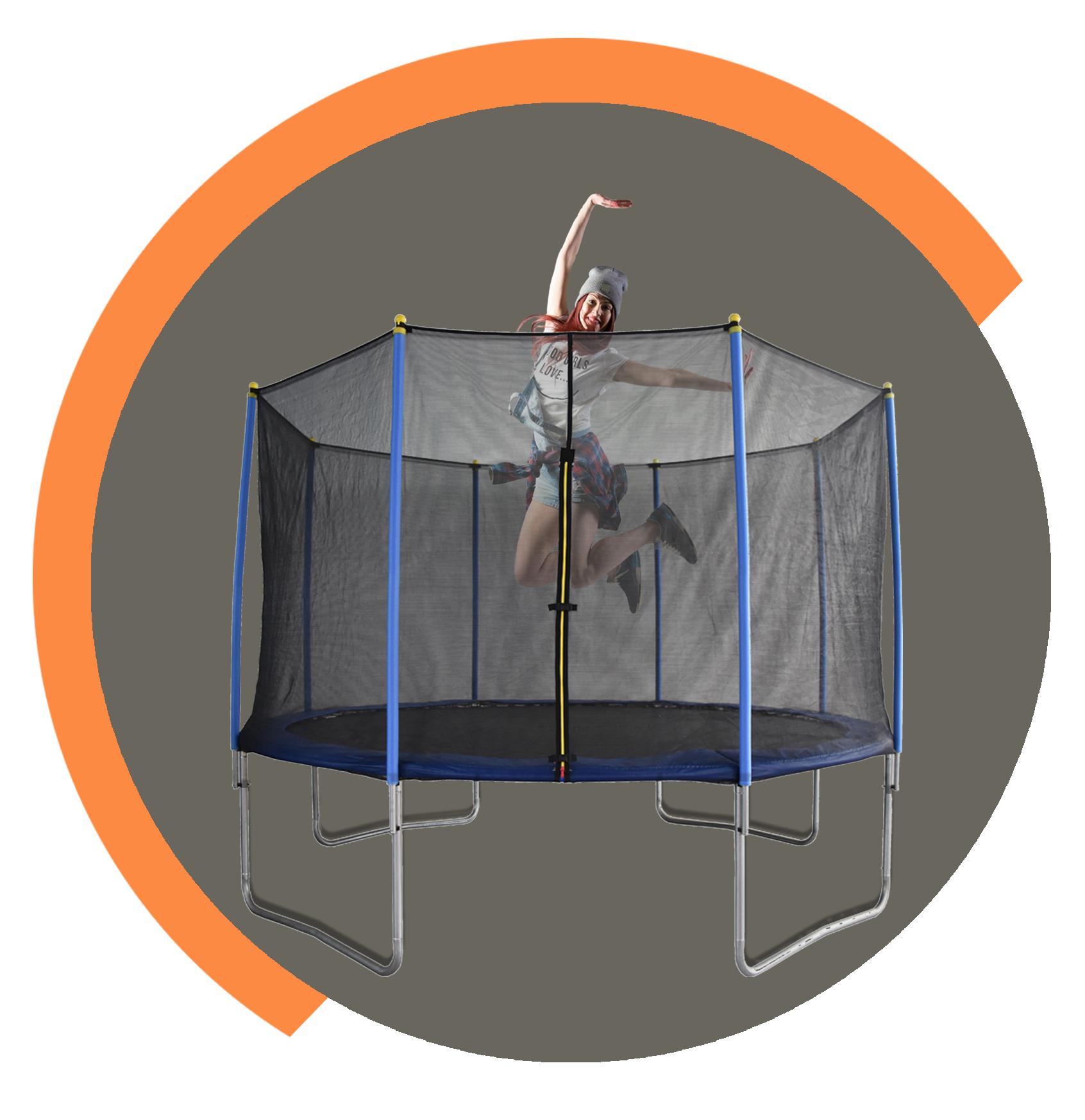 Round trampoline-B